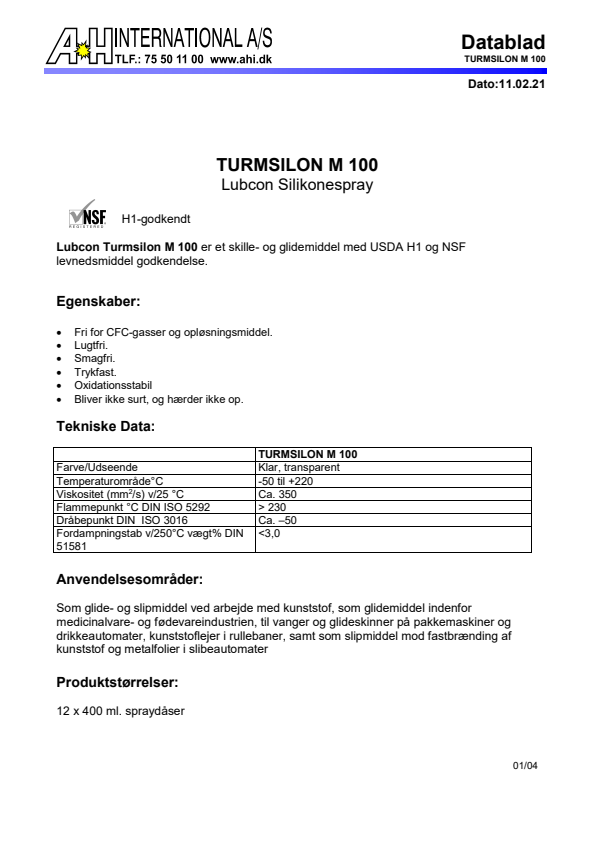 

Turmsilon M100

